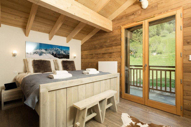 Residence The Mont Royal, Bedroom double bed, Châtel French Alps