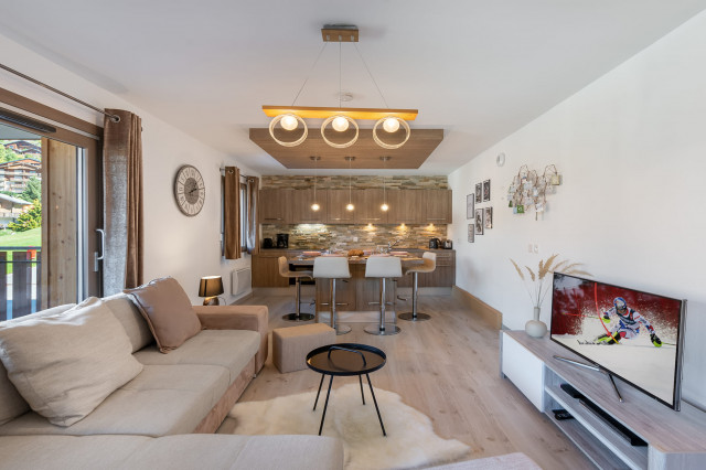 Residence 4 Elements, apartment 11 A, Living room, Châtel