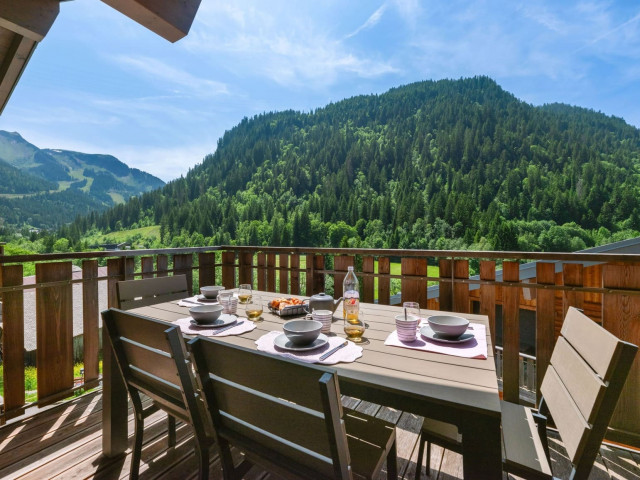 Résidence Les 4 Eléments, Appartement 24A, Châtel, Balcon et vue, Escapade en famille