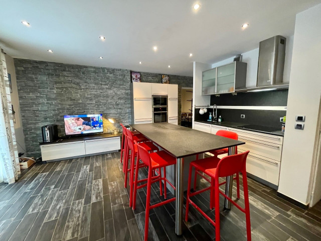 Residence Les Armoises, Apartment 5, Chatel, Kitchen, Snow 74390