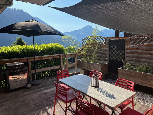 Residence Les Armoises, Apartment 5, Chatel, Patio, Mountain