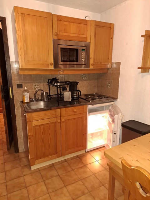 Les Biches Residence, Building A, Apartment 3, Kitchen, Châtel Tourism, Family Summer Mountain Holidays