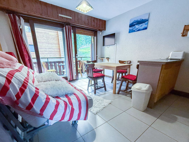 Résidence Les Covillets, Séjour, Châtel Location de ski 74