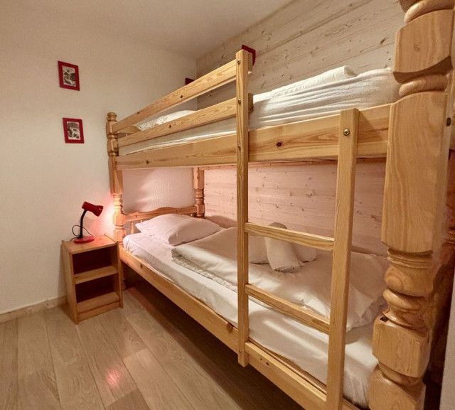 Résidence Les Fioles, appartement 19, lits superposés, Châtel Les Portes du Soleil