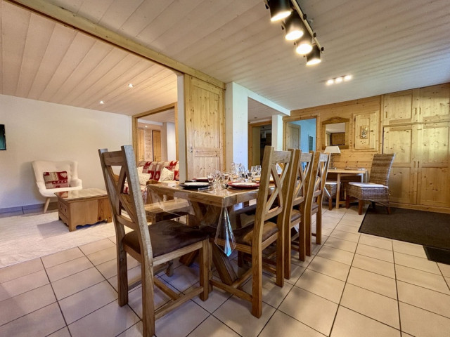 Résidence Les Fioles, appartement 19, salle à manger, Châtel Tourisme
