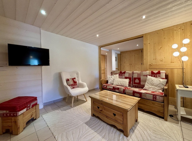 Résidence Les Fioles, appartement 19, salon, Châtel Fromage Abondance
