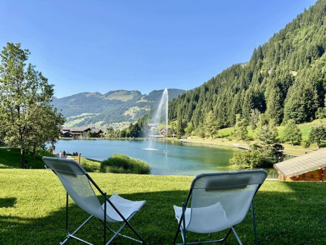 Résidence Les Fioles, appartement 19, terrasse, Châtel Les Portes du Soleil