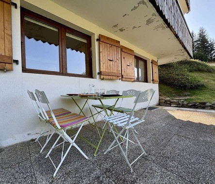 Résidence Les Fioles, appartement 19, terrasse, Châtel Tourisme