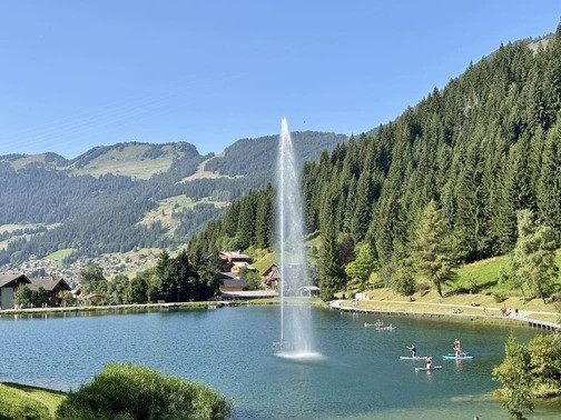 Résidence Les Fioles, appartement 19, vue Lac de Vonnes, Châtel Haute-Savoie
