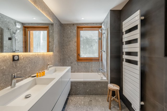 Résidence les Flambeaux, 6 personnes, Châtel, Boude, salle de bain