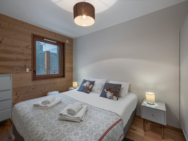 Résidence les Flambeaux, Appartement 21, Chambre 1 lit double, Châtel, Boude