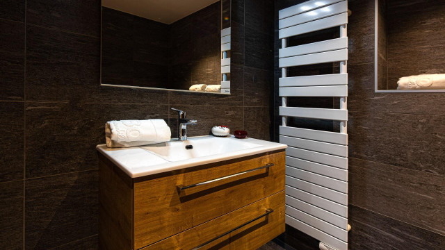 Residence The Flambeaux, Bathroom, Châtel Chairlift 74