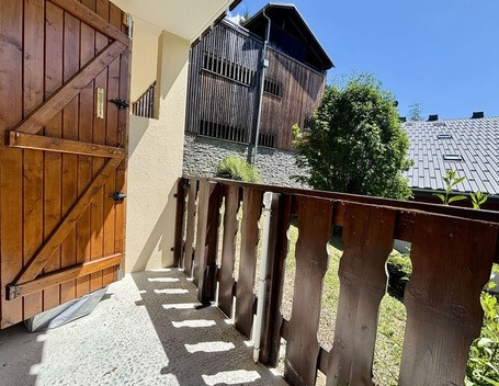 Résidence Les Gentianes, apartment B64, balcony with view, Châtel Vallée d'Abondance