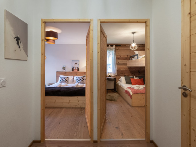 Residence Les Loges Blanches, Apartment B404, Chatel, Bedrooms, Ski equipment