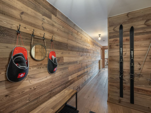 Residence Les Loges Blanches, Apartment B404, Chatel, Entrance, Ski resort