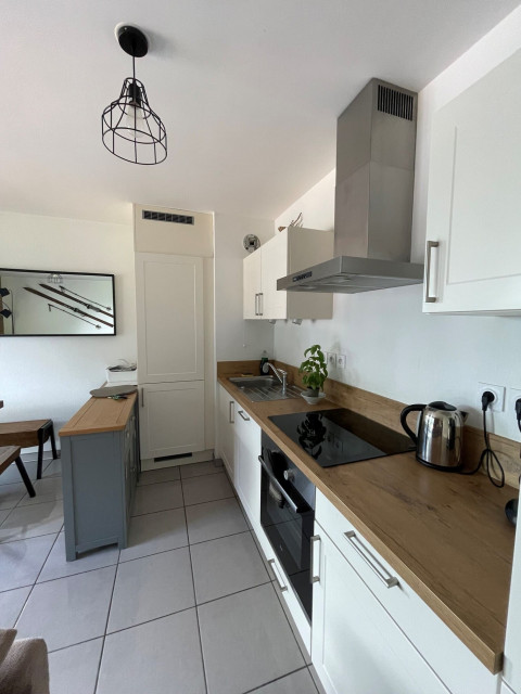 Residence Les Loges Blanches, Kitchen, Chatel Portes du soleil