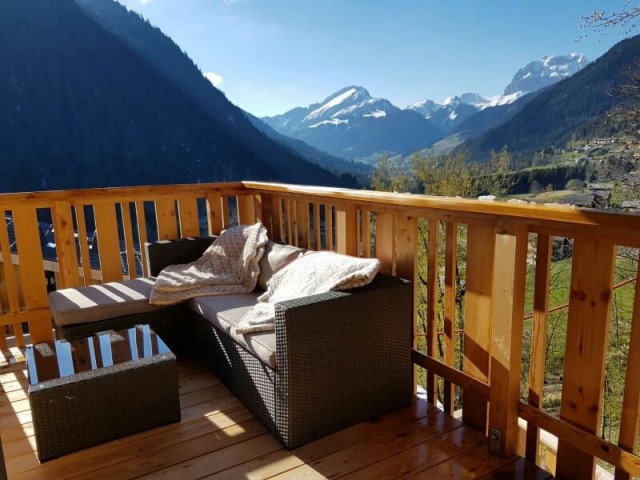 Résidence Les Loges Blanches Châtel  Terrasse 3