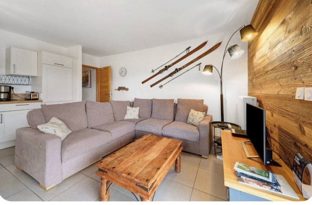 Residence Les Loges Blanches, Living-room, Châtel ski