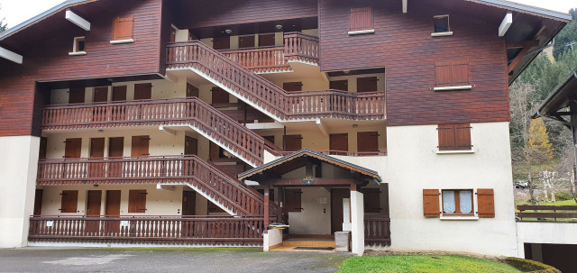 Résidence les Mermy; vue de l'extérieur, Châtel Portes du Soleil