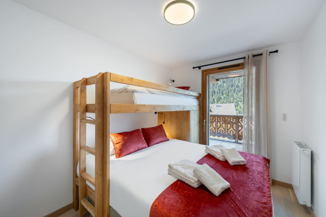 Residence The Perles de Savoie, Apt 103A, Bedroom 3 people, Châtel Ski rental