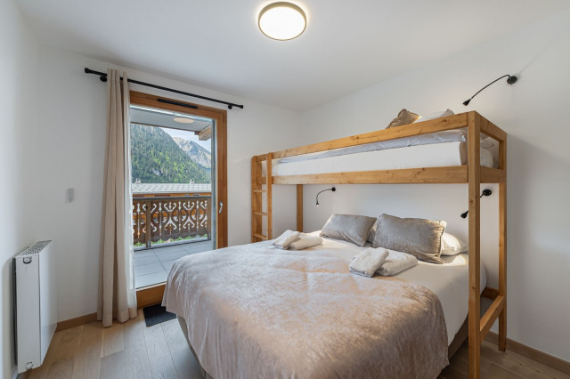 Residence The Perles de Savoie, Apt 103A, Bedroom, Châtel Ski