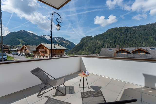 Résidence les Perles de Savoie, Apt 103A, Terrasse, Châtel Centre