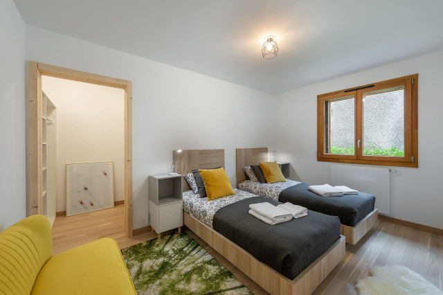 Residence The Perles de Savoie, Apt 303, Bedroom 2 single bed, Châtel Chairlift 74