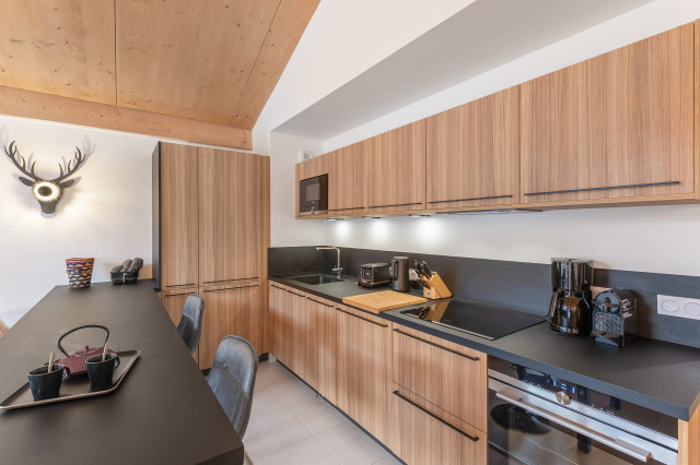 Residence The Perles de Savoie, Apt 401A, Kitchen, Sun and calm holidays