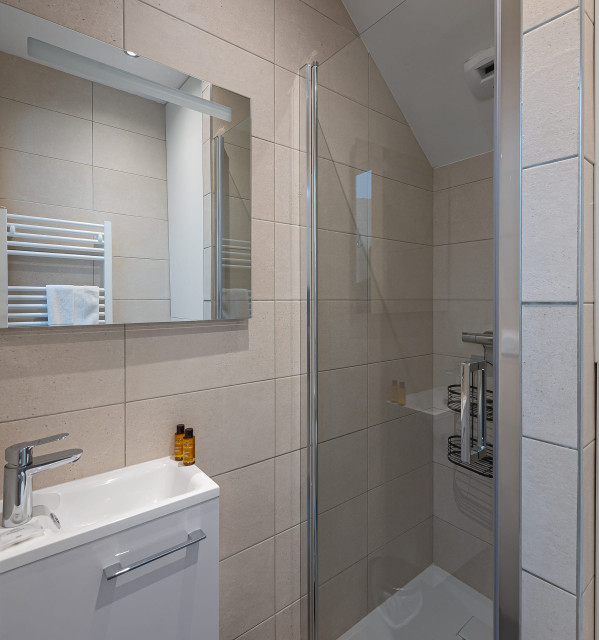 Résidence les Perles de Savoie, Apt 402, Salle de douche, Châtel
