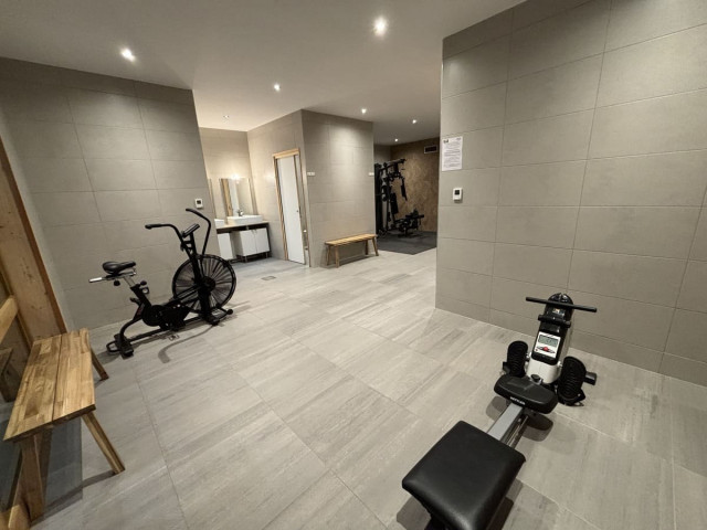 Apartment rental A201, Les Perles de Savoie, Châtel, fitness room