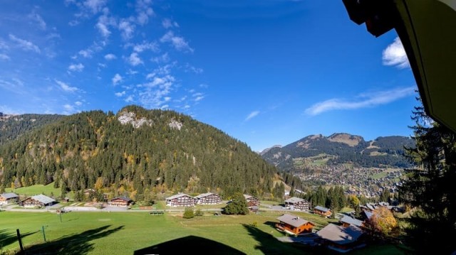 Résidence les Pins, 6 personnes, Châtel, vue montagnes