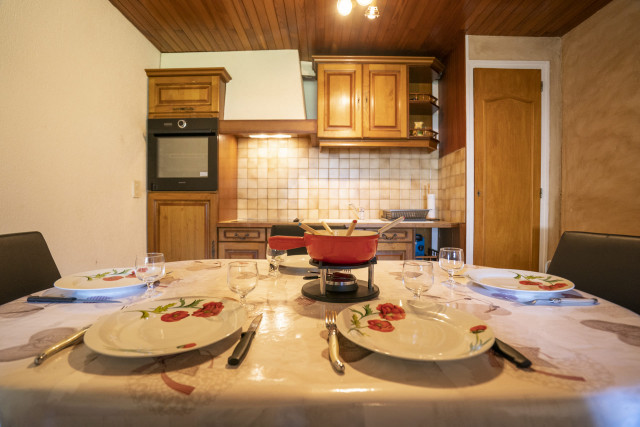 Residence Les Rhododendrons Apartment 307, Châtel, Kitchen, Family holiday