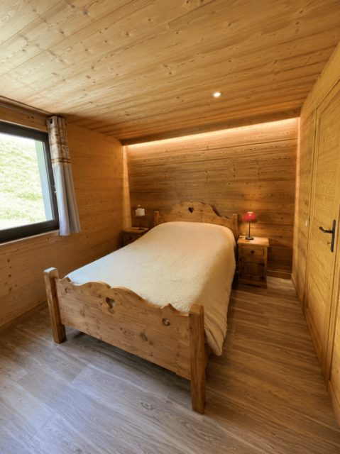Résidence Les Rhododendrons, chambre double, Châtel vacances ski neige