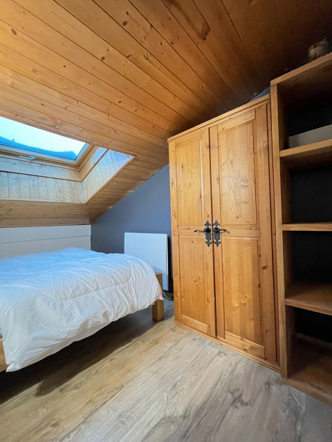 Residence Les Rives du Lac, Appartement 12, Bedroom, Châtel Mountain holiday
