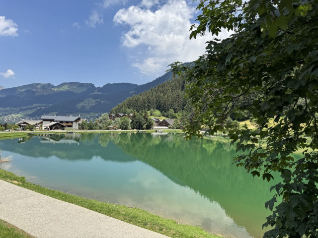 Les Rives du Lac Residence, Apartment 12, lake view, Châtel ski resort