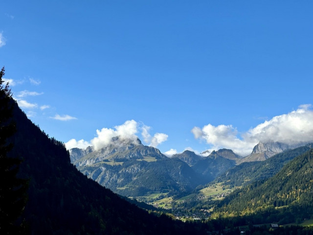 Résidence Les Soldanelles, appartement 07, vue montagne, Châtel vacances été randonnée