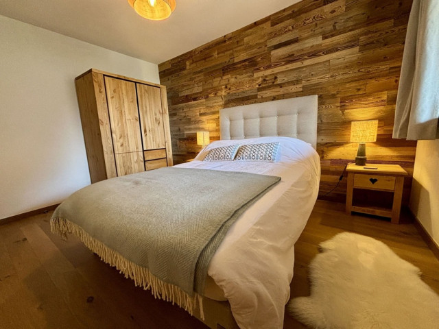 Les Soldanelles Residence, Building A, Apartment 02, double room, Châtel ski snow mountain sun
