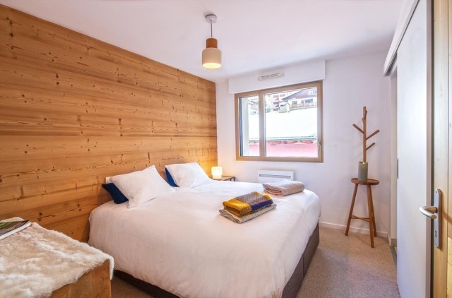 Résidence Lion d'Or, 10 personnes, Châtel, centre du village, chambre double