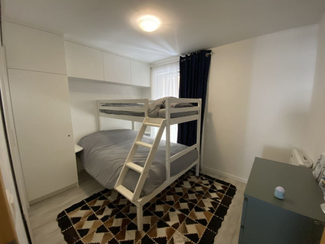 Résidence Lion d'Or, appartement 6, Châtel, Chambre triple, Location matériel de ski 74