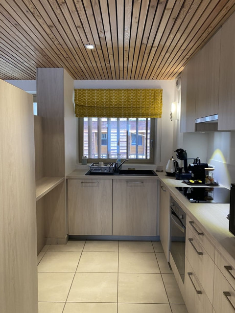 Résidence Lion d'Or, appartement 6, Châtel, Cuisine, Télécabine de Super Châtel 74