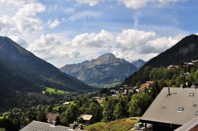 Résidence O Rouge, 8 personnes, Châtel, centre du village, vue montagnes