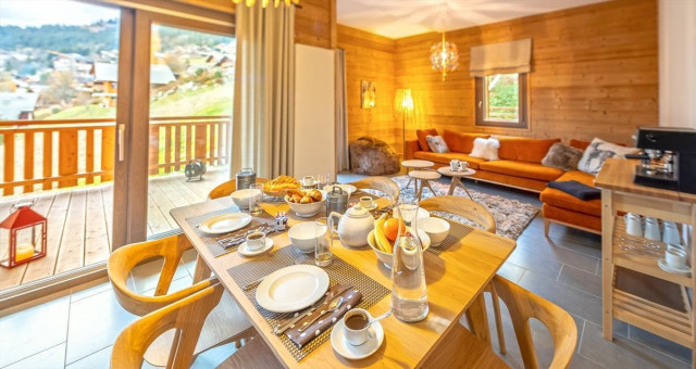 Residence O'rouge apartment A204, Chatel, Living room, Family holiday