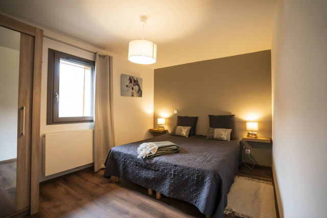 Residence O Rouge, apartment B1, double room, Châtel Les Portes du Soleil, French-Swiss ski area