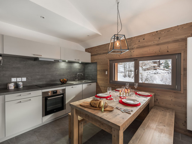 Residence O Rouge, Kitchen, Châtel Mountain 74
