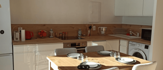 Résidence Perce Neige, Appartement 28C, Châtel, Cuisine, Alpes du Nord