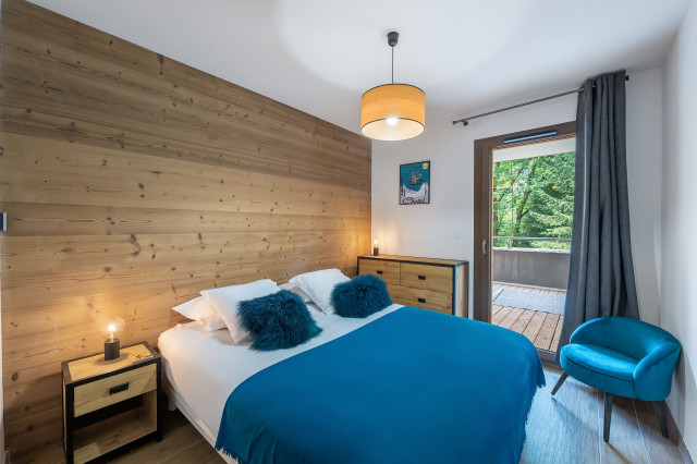 Quintessence residence Apt 101 B, Bedroom, Châtel Snow holiday