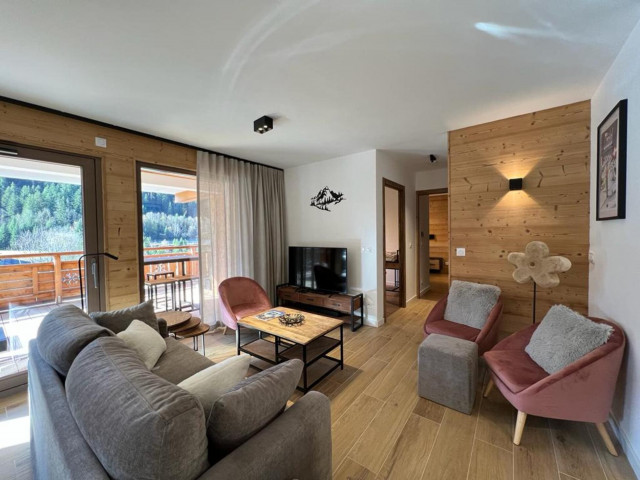 Quintessence residence Apt 201 A, Living room, Châtel Holiday rental