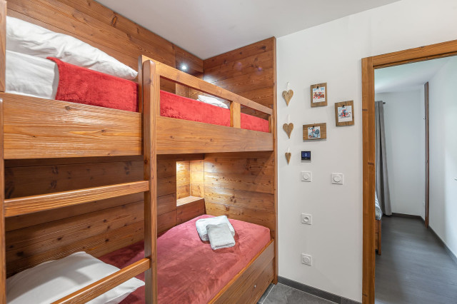 Quintessence Residence Apt 301 A, Entrance Bunk Beds, Châtel Reservation