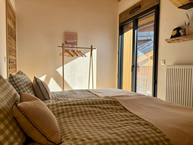 Résidence Soldanelles, appartement 15 A, chambre, Châtel Tourisme 74390