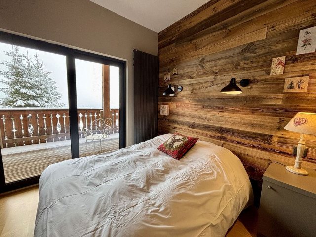 Résidence Soldanelles, Appartement 4, Chambre 1 lit double, Châtel Réservation
